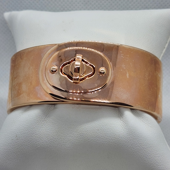 Milor Jewelry Milor Italy Bronze Locking Cuff Bracelet Poshmark